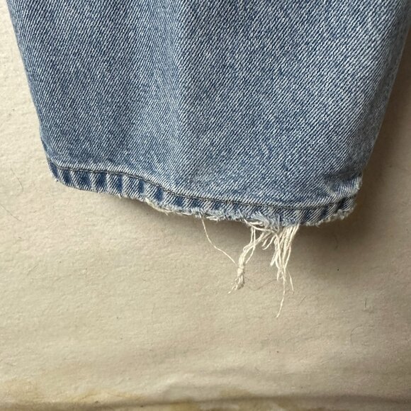 Chaps Ralph Lauren Jeans Mens 34x30 Classic Fit Blue Denim light Wash VTG Mexico - Picture 5 of 10